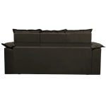 Sofá 3 Lugares Retrátil e Reclinável Cama inBox Compact 2,00m Velusoft Café - Imagem 4