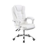 Cadeira Presidente Prizi All White Y-707
