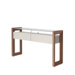 Aparador Cristal (144Cm) – Off White/Natural - Imagem 2