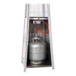 Aquecedor Externo Quartzo Piramide Aço Inox 2,20m – Premium - Imagem 4