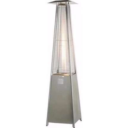 Aquecedor Externo Quartzo Piramide Aço Inox 2,20m – Premium