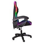 Cadeira Gamer Fox Racer Nordic rgb Encosto Ajustavel Preto Até 120kg - Imagem 2