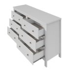 Cômoda 6 Gavetas Maggiore Branco Lopas - Imagem 2