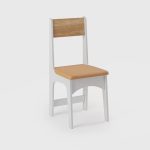 Conjunto Sala de Jantar Mesa Nicoli Retangular 110x68cm com 4 Cadeiras Delta - Imagem 3