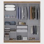 Guarda-Roupa Casal 6 Portas 2 Gavetas Paris Espresso Móveis - Imagem 2