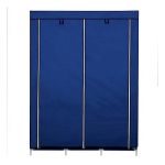 Guarda Roupa Dobrável Organizador De Roupa Azul 88130b – DecoTeam - Imagem 3