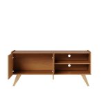 Rack para TV até 50 Polegadas 2 Portas Space Freijo Colibri Home - Imagem 2