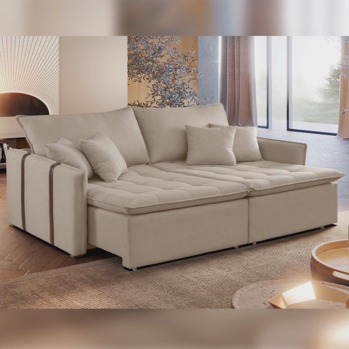 Sofá Cama 200cm Detroid Yescasa - Imagem 1